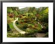 Sunken Garden At Butchart Gardnes, Victoria, British Columbia by Darlyne A. Murawski Limited Edition Print