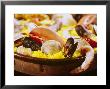 Plateful Of Paella Made With Mussels, Shrimp And Rice by John Dominis Limited Edition Print