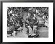 Children Raising Their Hands In The Air During Kipuchi Kindergarten Classes by Dmitri Kessel Limited Edition Print