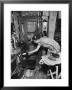 Mrs. Yandle Cooking On Coal Stove, Yacolt Mt, Future Recipients Of Electricity From Bonneville Dam by Alfred Eisenstaedt Limited Edition Print