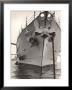 Heavy Anchors Hanging From The Battleship U.S.S. Maryland As It Rests Anchored In The Harbor by Margaret Bourke-White Limited Edition Print