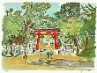 Paysage Du Japon Ii by Yves Brayer Limited Edition Pricing Art Print