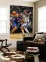 New York Knicks V Minneapolis Timberwolves, Minneapolis, Mn, Feb 11: Landry Fields, Michael Beasley by David Sherman Limited Edition Print