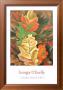 Close-Up Of Bright Yellow Golden Fall Leaves by Georgia O'keeffe Limited Edition Print
