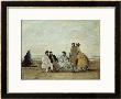 Personnages Sur La Plage by Eugène Boudin Limited Edition Pricing Art Print