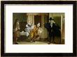 Scene From Le Malade Imaginaire By Moliere by Charles Robert Leslie Limited Edition Pricing Art Print