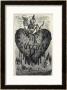 The Demonic Entity Of The Succubus Portrayed As A Skeleton On A Bleeding Heart by Gustave Dorã© Limited Edition Print