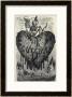 The Demonic Entity Of The Succubus Portrayed As A Skeleton On A Bleeding Heart by Gustave Dore Limited Edition Print