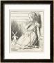 Alice Watches The White Rabbit Disappear Down The Hallway by John Tenniel Limited Edition Print