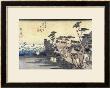 Oiso: Toraga Ame Shower, From The Series 53 Stations Of The Tokaido Road, 1834-35 by Ando Hiroshige Limited Edition Print