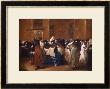 Ladies And Gentlemen In Carnival Costume In The Ridotto, Venice by Francesco Guardi Limited Edition Pricing Art Print
