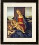 The Madonna And Child With The Infant Saint John The Baptist by Sandro Botticelli Limited Edition Pricing Art Print