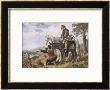 Don Quixote The Return Of Don Quixote And Sancho Panza by Sir John Gilbert Limited Edition Print