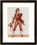 Joseph Isidore Samson In The Role Of Figaro In The Barber Of Seville by Lecurieux Limited Edition Print