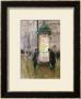 The Colonne Morris, Circa 1885 by Jean Bã©Raud Limited Edition Print