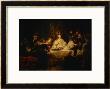 Samson Posing A Riddle At The Wedding Feast, 1638 by Rembrandt Van Rijn Limited Edition Print