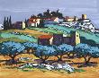 Provence : Paysage A Eygalieres Iii by Jean Claude Quilici Limited Edition Print