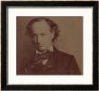 Charles Baudelaire, French Poet, Portrait Photograph by Nadar Limited Edition Print
