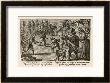 Spectators Watch A Game Of Football by Crispijn De Passe Limited Edition Pricing Art Print