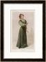 Christabel Pankhurst Women's Rights Advocate And Suffragette by Spy (Leslie M. Ward) Limited Edition Print