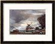 Scene Four: The Sailing Vessel Is Driven Onto The Rocks by P.E. Lawrence Limited Edition Print