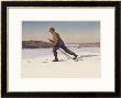 Swedish Ski-Runner At Bjorko by Gunnar Halstrom Limited Edition Pricing Art Print