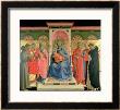 Detail From The Annalena Altarpiece Showing The Virgin And Child With St. Peter The Martyr by Fra Angelico Limited Edition Print