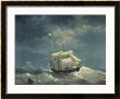 Sailing Ship At Sea by Egidius Linnig Limited Edition Pricing Art Print