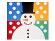 Snowman Collage by Hugh Whyte Limited Edition Print