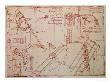 Studies Of Hydraulic Devices, Codex Atlanticus, 1478-1518 by Leonardo Da Vinci Limited Edition Print