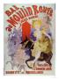 Ball At The Moulin Rouge, Place Blanche, 1889 by Jules Cheret Limited Edition Print