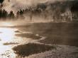 Early Morning Sunlight Over Steaming Hot Springs Of Firehole Lake Drive, Yellowstone Np, Wyoming by Stephen Saks Limited Edition Print