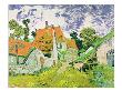 Street In Auvers-Sur-Oise, 1890 (Oil On Canvas) by Vincent Van Gogh Limited Edition Print