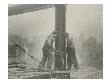 Two Workers Securing A Rivet by Lewis Wickes Hine Limited Edition Print