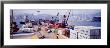 Shipping Containers, Victoria Harbor, Hong Kong, China by Panoramic Images Limited Edition Pricing Art Print