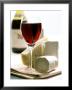 Cheese Still Life With Red Wine by Alena Hrbkova Limited Edition Pricing Art Print