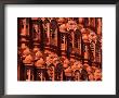 Facade Of Carved Stone Windows On Hawa Mahal, Palace Of The Winds, Jaipur, Rajasthan, India by Dallas Stribley Limited Edition Print