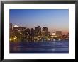 City Skyline At Dusk, Boston, Massachusetts, Usa by Amanda Hall Limited Edition Print