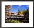 The Albany Covered Bridge Across A River, New England, Usa by Roy Rainford Limited Edition Print