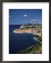 Elevated View Along The Coast To The City Of Dubrovnik, Dalmatia, Dalmatian Coast, Croatia, Europe by Gavin Hellier Limited Edition Print