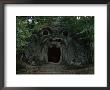 Fantastic Sculptures, Villa Orsini, Vierbo Bomarzo, Lazio, Italy by Christina Gascoigne Limited Edition Print