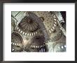 Interior Of The Blue Mosque (Sultan Ahmet Mosque), Unesco World Heritage Site, Istanbul, Turkey by John Henry Claude Wilson Limited Edition Print