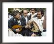 Musicians Attending A Village Wedding, Anogia, Crete, Greek Islands, Greece by Adam Tall Limited Edition Print