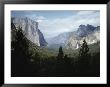 El Capitan And Bridal Veil Falls Visible In Wide Angle View Of Yosemite National Park by Ralph Crane Limited Edition Print