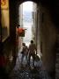 Narrow Alley In Saint-Paul De France, Cote D'azure, France by Robert Eighmie Limited Edition Print