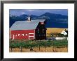 Barn With Mountains In Background, Joseph, Oregon by John Elk Iii Limited Edition Pricing Art Print