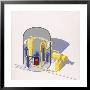A Painting Of An Improved Reactor Design By Pierre Mion by Pierre Mion Limited Edition Print