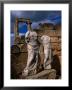 Statues Of The Two Goddesses Demeter And Persephone, Cyrene, Darnah, Libya by Doug Mckinlay Limited Edition Print