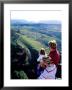 Family Looking At Countryside From Lookout, Ronda, Spain by Philip & Karen Smith Limited Edition Print