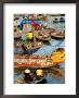 Trading On Boats In Halong Bay, Dao Cat Ba, Hai Phong, Vietnam by Anthony Plummer Limited Edition Print